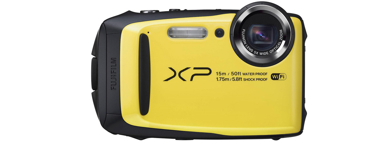 富士フイルム - FinePix XP90 イエロー  M666 中古】FUJIFILM 富士フイルム FINEPIX XP90 イエロー コンパクト